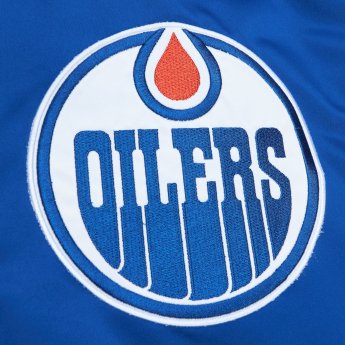 Edmonton Oilers мъжко яке NHL Heavyweight Satin Jacket
