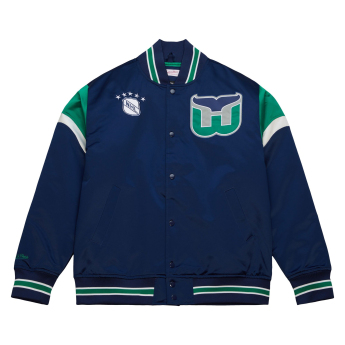 Hartford Whalers мъжко яке NHL Heavyweight Satin Jacket