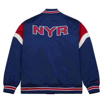 New York Rangers мъжко яке NHL Heavyweight Satin Jacket