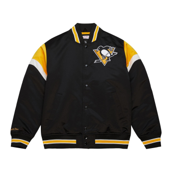 Pittsburgh Penguins мъжко яке NHL Heavyweight Satin Jacket