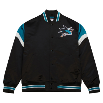San Jose Sharks мъжко яке NHL Heavyweight Satin Jacket