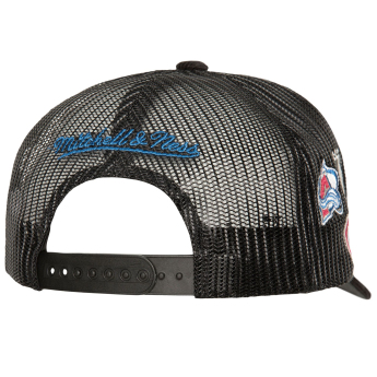 Colorado Avalanche баскетболна шапка с козирка NHL Times Up Trucker black