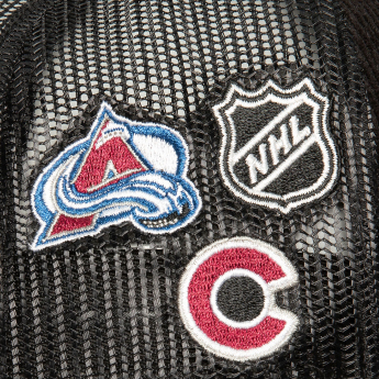 Colorado Avalanche баскетболна шапка с козирка NHL Times Up Trucker black