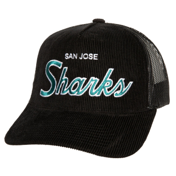 San Jose Sharks баскетболна шапка с козирка NHL Times Up Trucker black