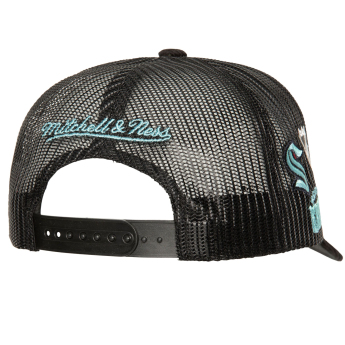 Seattle Kraken баскетболна шапка с козирка NHL Times Up Trucker black