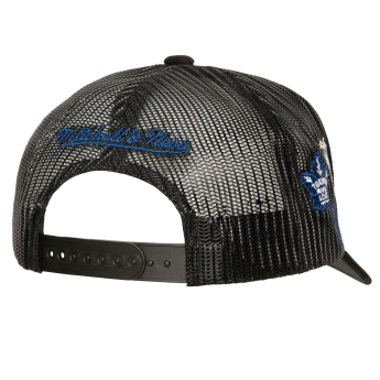 Toronto Maple Leafs баскетболна шапка с козирка NHL Times Up Trucker black