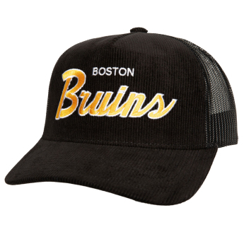 Boston Bruins баскетболна шапка с козирка NHL Times Up Trucker black