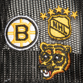 Boston Bruins баскетболна шапка с козирка NHL Times Up Trucker black
