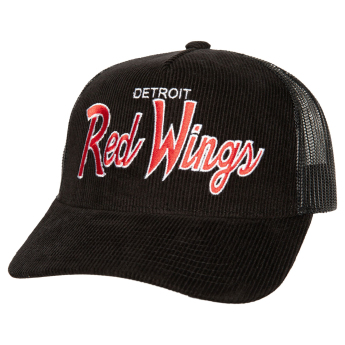 Detroit Red Wings баскетболна шапка с козирка NHL Times Up Trucker black
