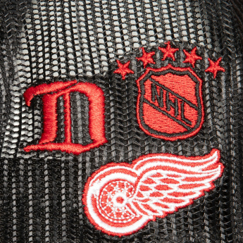 Detroit Red Wings баскетболна шапка с козирка NHL Times Up Trucker black