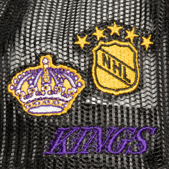 Los Angeles Kings баскетболна шапка с козирка NHL Times Up Trucker black