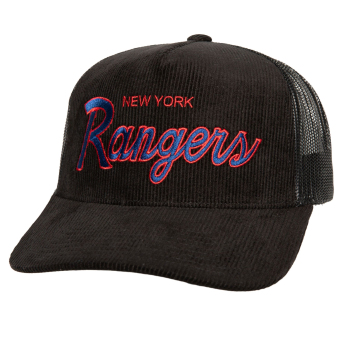 New York Rangers баскетболна шапка с козирка NHL Times Up Trucker black