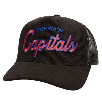 Washington Capitals баскетболна шапка с козирка NHL Times Up Trucker black