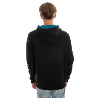 Anaheim Ducks мъжки суитшърт с качулка Imprint 47 BURNSIDE Hood Jet Black