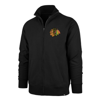 Chicago Blackhawks мъжки суитшърт Core Islington Track Jacket Jet Black