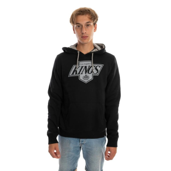 Los Angeles Kings мъжки суитшърт с качулка Imprint 47 BURNSIDE Hood Jet Black