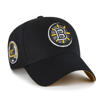 Boston Bruins баскетболна шапка с козирка Sure Shot Snapback 47 MVP Black