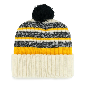 Boston Bruins зимна шапка Tavern 47 CUFF KNIT Natural
