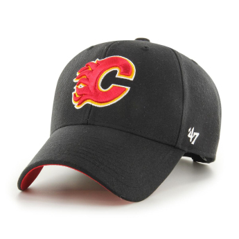 Calgary Flames баскетболна шапка с козирка Ballpark Snap 47 MVP Black