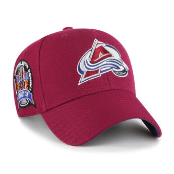 Colorado Avalanche баскетболна шапка с козирка Stanley Cup Cardinal
