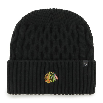 Chicago Blackhawks зимна шапка Drumcliffe 47 CUFF KNIT Black