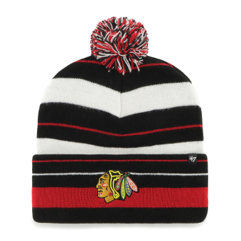 Chicago Blackhawks зимна шапка Power Line 47 CUFF KNIT Black