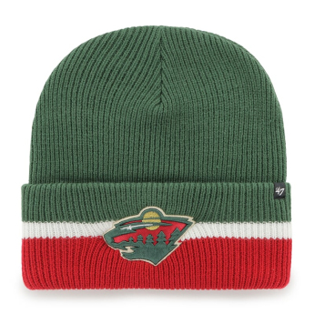 Minnesota Wild зимна шапка Split Cuff 47 CUFF KNIT Dark Green