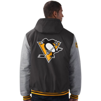 Pittsburgh Penguins мъжко яке с качулка Cold Front Polyfilled Padded Jacket w. Hood
