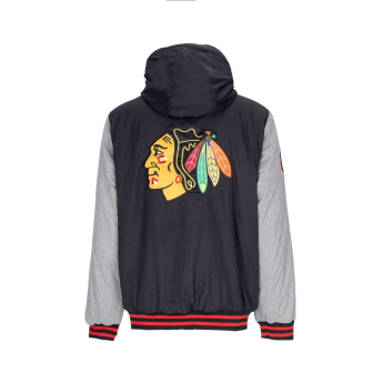 Chicago Blackhawks мъжко яке с качулка Cold Front Polyfilled Padded Jacket w. Hood