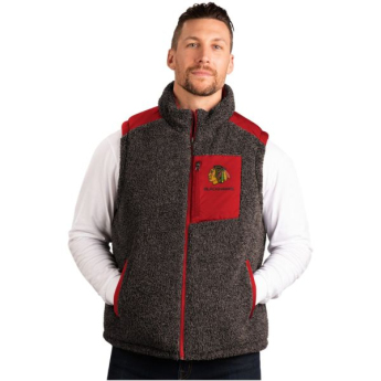 Chicago Blackhawks мъжки елек Power Hitter Reversible Vest