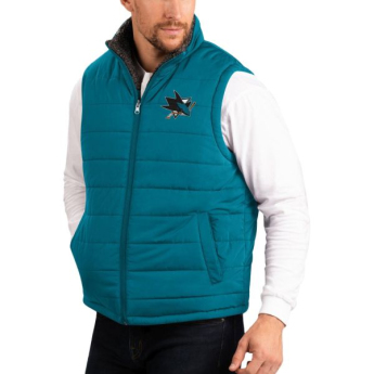 San Jose Sharks мъжки елек Power Hitter Reversible Vest