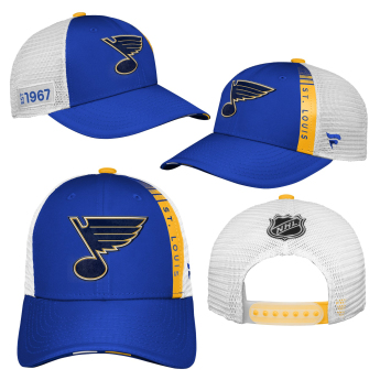 St. Louis Blues детска бейзболна шапка с козирка Locker Room Structured Adjustable