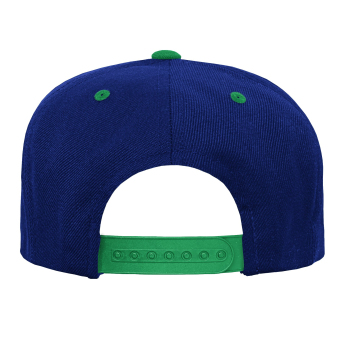 Vancouver Canucks детска шапка с  козирка flat Logo Bar Deadstock Snapback