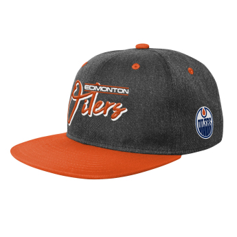 Edmonton Oilers детска шапка с  козирка flat Retro Vibe Deadstock Snapback