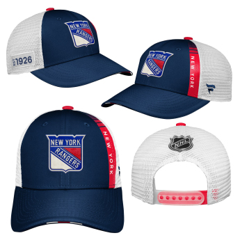 New York Rangers детска бейзболна шапка с козирка Locker Room Structured Adjustable