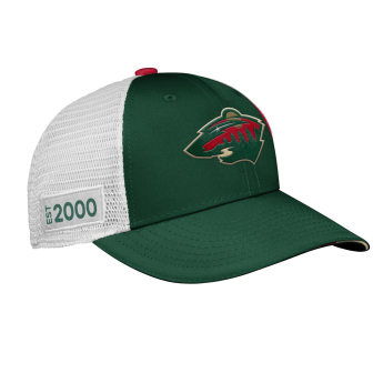 Minnesota Wild детска бейзболна шапка с козирка Locker Room Structured Adjustableble