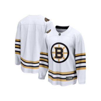 Boston Bruins детска хокейна фланелка White 100th Anniversary Premier Breakaway Jersey
