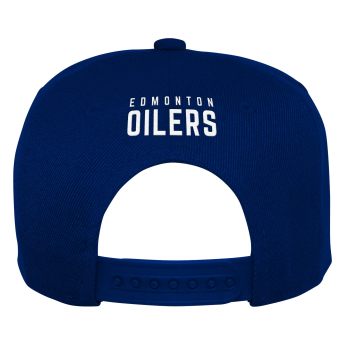 Edmonton Oilers детска шапка с  козирка flat Logo Flatbrim Snapback