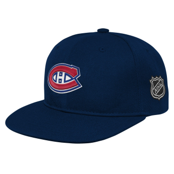 Montreal Canadiens детска шапка с  козирка flat Logo Flatbrim Snapback