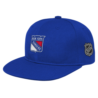 New York Rangers детска шапка с  козирка flat Logo Flatbrim Snapback