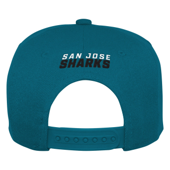 San Jose Sharks детска шапка с  козирка flat Logo Flatbrim Snapback