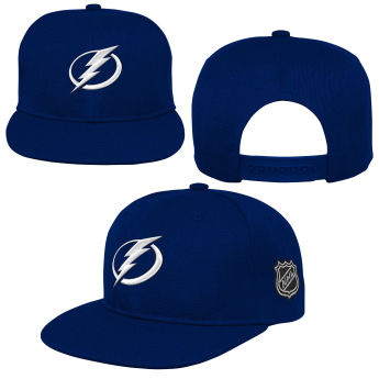 Tampa Bay Lightning детска шапка с  козирка flat Logo Flatbrim Snapback