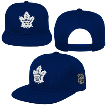 Toronto Maple Leafs детска шапка с  козирка flat Logo Flatbrim Snapback