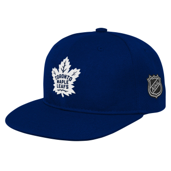 Toronto Maple Leafs детска шапка с  козирка flat Logo Flatbrim Snapback