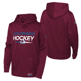 Colorado Avalanche детски суитшърт с качулка Authentic Pro Hoodie Po Hood