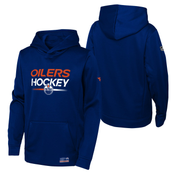 Edmonton Oilers детски суитшърт с качулка Authentic Pro Hoodie Po Hood