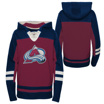 Colorado Avalanche детски суитшърт с качулка Ageless Revisited - Home Po Hoodie
