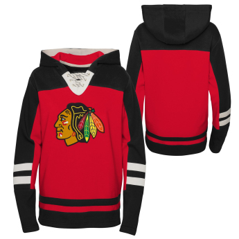 Chicago Blackhawks детски суитшърт с качулка Ageless Revisited - Home Po Hoodie