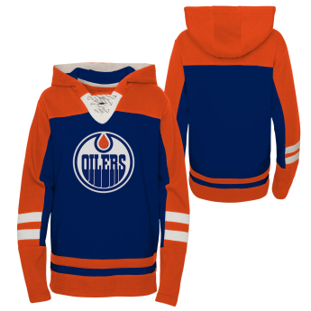 Edmonton Oilers детски суитшърт с качулка Ageless Revisited - Home Po Hoodie
