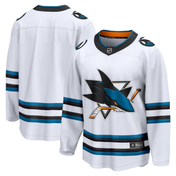 San Jose Sharks хокейна фланелка Breakaway Away Jersey White